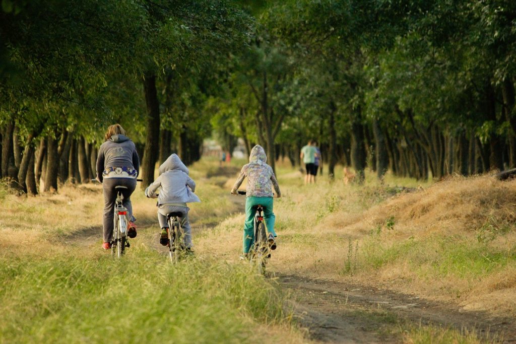 Andare in bicicletta può aiutare a scaricare le energie