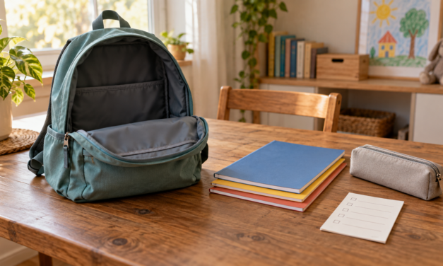 Bambino dimentica sempre quaderni e libri: come insegnargli a preparare lo zaino